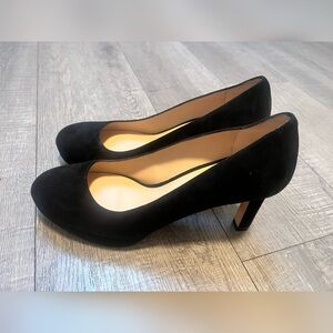 Stuart Weitzman Black Larsa Platform Pump Size 8 $595